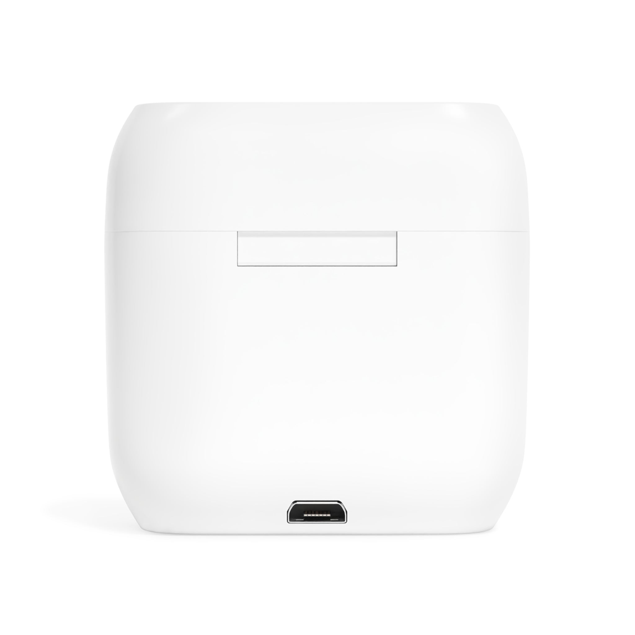 Wireless Earbuds Case — "Capitalism = Bean Floor Time" Cute Purple Bean Design